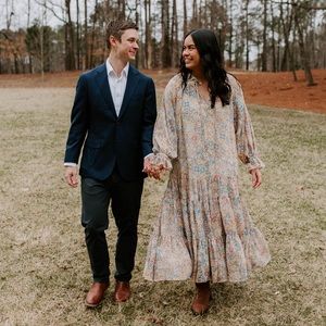 Feeling groovy maxi dress from Free People